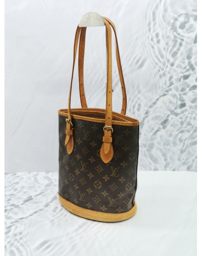 LOUIS VUITTON BUCKET TOTE MONOGRAM CANVAS BAG