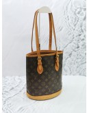 LOUIS VUITTON BUCKET TOTE MONOGRAM CANVAS BAG