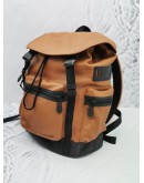 COACH BROWN LEATHER BACKPACK