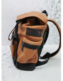 COACH BROWN LEATHER BACKPACK