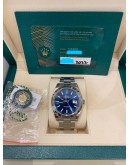 YEAR 2022 ROLEX OYSTER PERPETUAL DATEJUST 41 REF 126300 ALMOST NEW WITH PROTECTIVE FILM 41MM AUTOMATIC WATCH -FULL SET-