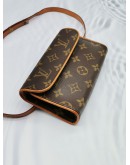 LOUIS VUITTON MONOGRAM CANVAS FLORENTINE POCHETTE BELT BAG