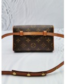 LOUIS VUITTON MONOGRAM CANVAS FLORENTINE POCHETTE BELT BAG