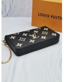 LOUIS VUITTON FELICIE MONOGRAM EMPREINTE EMBOSSED LEATHER POCHETTE -FULL SET-