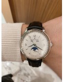 (BRAND NEW) JAEGER-LECOULTRE MASTER CONTROL CALENDAR MOONPHASE REF Q4148420 40MM AUTOMATIC YEAR 2020 WATCH -FULL SET-