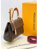 LOUIS VUITTON CLUNY BB MONOGRAM CANVAS BAG -FULL SET-