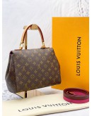 LOUIS VUITTON CLUNY BB MONOGRAM CANVAS BAG -FULL SET-