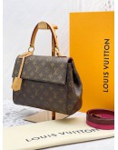 LOUIS VUITTON CLUNY BB MONOGRAM CANVAS BAG -FULL SET-