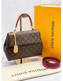 LOUIS VUITTON CLUNY BB MONOGRAM CANVAS BAG -FULL SET-