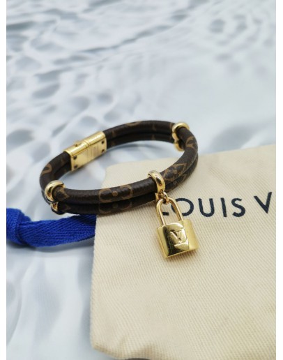 LOUIS VUITTON KEEP IT TWICE BRACELET GOLD HARDWARE