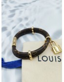 LOUIS VUITTON KEEP IT TWICE BRACELET GOLD HARDWARE