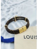 LOUIS VUITTON KEEP IT TWICE BRACELET GOLD HARDWARE