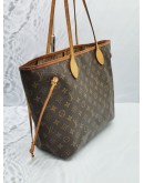 LOUIS VUITTON NEVERFULL MM MONOGRAM CANVAS TOTE BAG