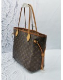 LOUIS VUITTON NEVERFULL MM MONOGRAM CANVAS TOTE BAG