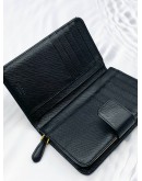 PRADA BLACK SAFFIANO LEATHER SMALL WALLET