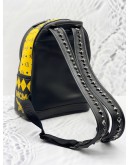 MCM SMALL STARK BAROQUE PRINT VISETOS LEATHER BACKPACK