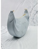 2023 MICROCHIP LOUIS VUITTON OVER THE MOON BLUE GLACIER BUBBLEGRAM CALFSKIN LEATHER HOBO BAG