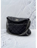 CHANEL CHAIN AROUND HOBO AGED LAMBSKIN LEATHER SHOULDER BAG YEAR 2011