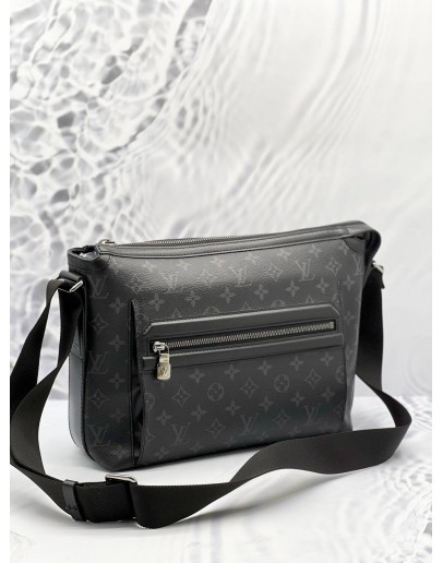 LOUIS VUITTON MONOGRAM ECLIPSE ODYSSEY MESSENGER MM CROSSBODY BAG