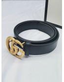 GUCCI GG MARMONT GOLD HARDWARE LEATHER BELT SIZE 80/32 -FULL SET- 
