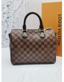 LOUIS VUITTON SPEEDY BANDOULIERE 25 MONOGRAM CANVAS WITH ADJUSTABLE STRAP-FULL SET-