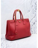 PRADA BN1786 LARGE GALLERIA SAFFIANO LUX LEATHER BAG