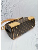 LOUIS VUITTON BEVERLY MM MONOGRAM CANVAS GOLD HARDWARE SHOULDER BAG