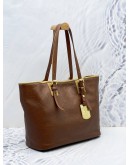 LONGCHAMP LM CUIR CALFSKIN LEATHER TOTE BAG