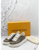 LOUIS VUITTON MONOGRAM CANVAS TIME OUT SNEAKERS 37