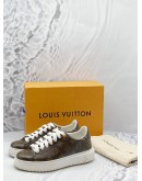 LOUIS VUITTON MONOGRAM CANVAS TIME OUT SNEAKERS 37