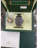 ROLEX OYSTER PERPETUAL GMT-MASTER II REF 116710LN 40MM AUTOMATIC YEAR 2010 WATCH -FULL SET-