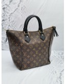 LOUIS VUITTON M44057 NOIR MONOGRAM CANVAS & LEATHER TOURNELLE PM HANDLE BAG