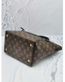 LOUIS VUITTON M44057 NOIR MONOGRAM CANVAS & LEATHER TOURNELLE PM HANDLE BAG