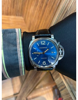 PANERAI LUMINOR DUE REF PAM00927 LIMITED EDITION BLUE DIAL ULTRA THIN 42MM AUTOMATIC YEAR 2020 WATCH -FULL SET-