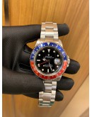 ROLEX OYSTER PERPETUAL DATE PEPSI GMT-MASTER ll REF 16710 40MM AUTOMATIC YEAR 2005 WATCH -FULL SET-