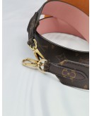 LOUIS VUITTON MONOGRAM BANDOULIERE SHOULDER STRAP ROSE POUDRE -FULL SET-