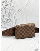 LOUIS VUITTON GERONIMOS DAMIER EBENE CANVAS CROSSBODY BAG -FULL SET-