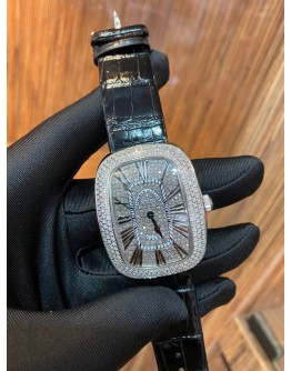 (UNUSED) FRANCK MULLER GENEVE GALET BEZEL DIAMONDS DIAL DIAMONDS REF 3002 M QZ R 34MM QUARTZ YEAR 2018 WATCH -FULL SET-