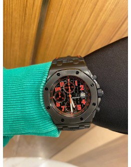AP AUDEMARS PIGUET ROYAL OAK OFFSHORE CHRONOGRAPH LAS VEGAS STRIP LIMITED EDITION BLACK PVD REF 26186SN.OO.D101CR.01 42MM AUTOMATIC YEAR 2010 WATCH
