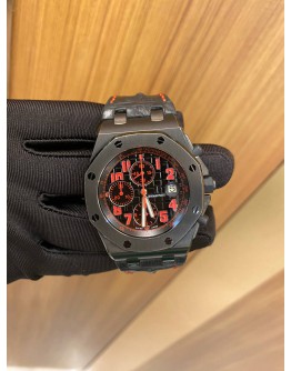 AP AUDEMARS PIGUET ROYAL OAK OFFSHORE CHRONOGRAPH LAS VEGAS STRIP LIMITED EDITION BLACK PVD REF 26186SN.OO.D101CR.01 42MM AUTOMATIC YEAR 2010 WATCH
