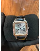 (UNUSED) CARTIER SANTOS DUMONT REF W2SA0011 HALF 18K ROSE GOLD 43MM x 31.4MM QUARTZ YEAR 2021 WATCH -FULL SET-