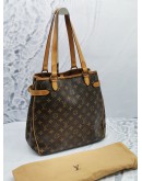 LOUIS VUITTON ELLIPSE TOTE BROWN MONOGRAM CANVAS SHOULDER BAG