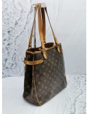 LOUIS VUITTON ELLIPSE TOTE BROWN MONOGRAM CANVAS SHOULDER BAG