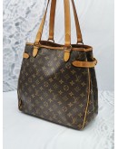 LOUIS VUITTON ELLIPSE TOTE BROWN MONOGRAM CANVAS SHOULDER BAG