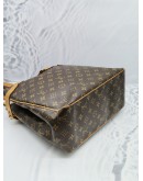 LOUIS VUITTON ELLIPSE TOTE BROWN MONOGRAM CANVAS SHOULDER BAG