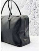 PRADA LARGE SAFFIANO LEATHER BRIEFCASE TOP HANDLE BAG