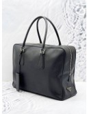 PRADA LARGE SAFFIANO LEATHER BRIEFCASE TOP HANDLE BAG