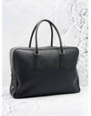 PRADA LARGE SAFFIANO LEATHER BRIEFCASE TOP HANDLE BAG