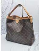 LOUIS VUITTON DELIGHTFUL PM BROWN MONOGRAM CANVAS SHOULDER BAG