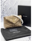 (BRAND NEW) 2022 YSL YVES SAINT LAURENT TOY PUFFER QUILTED LAMBSKIN LEATHER CROSSBODY BAG -FULL SET-